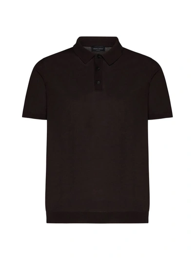 Roberto Collina T-shirts And Polos In Brown