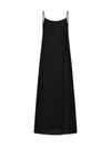 Uma Wang Adore Draped Midi Dress In Black
