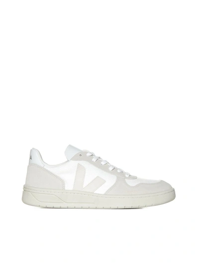 Veja Sneakers In White_natural_pierre