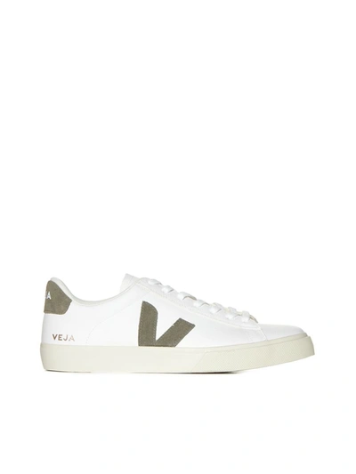 Veja Sneakers In Extra-white_kaki
