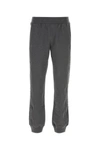 Versace Barocco-motif Tapered Track Pants In Gray
