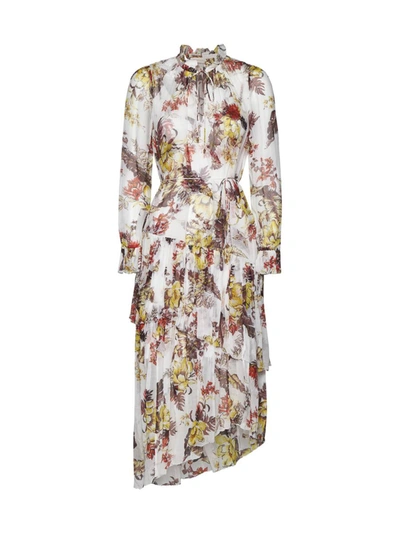 Zimmermann Dresses In Ivory Tropical Floral