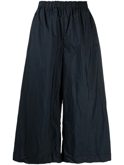 Daniela Gregis Cotton Trousers In Azul