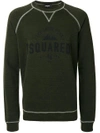 DSQUARED2 Caten Peak logo print sweatshirt,S71GU0199S2531012253704