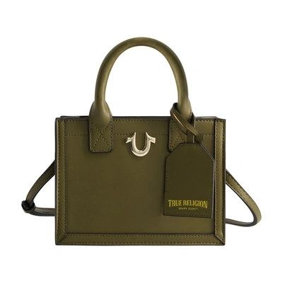 True Religion Women's Modern Edge Mini Tote In Green