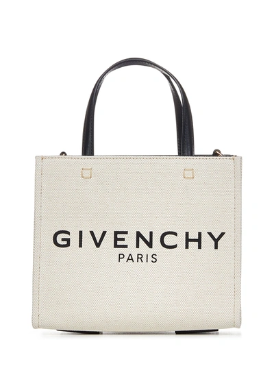 Givenchy Borsa A Mano G-tote Mini  In Beige
