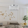 SIMPLIE FUN MODERN CRYSTAL CHANDELIER FOR LIVING-ROOM ROUND CRISTAL LAMP LUXURY HOME DECOR LIGHT FIXTURE