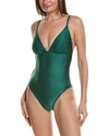 VINCE CAMUTO RIBBED ONE-PIECE