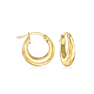 Rs Pure By Ross-simons 14kt Yellow Gold Chunky Hoop Earrings