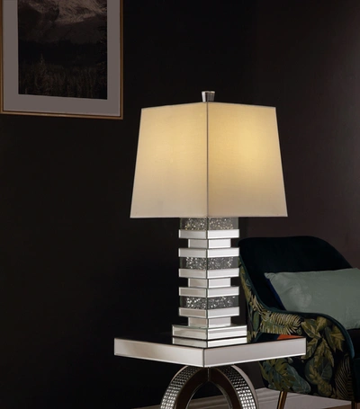 Simplie Fun Noralie Table Lamp In Metallic