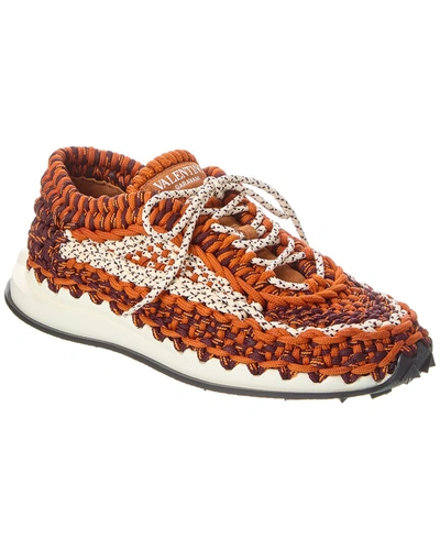 Valentino Garavani Sneaker In Orange