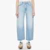 Mother The Down Low Enchanter Sneak Home On The Range Jeans In Blue