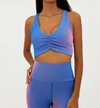 BEACH RIOT MINDY TOP IN IMPERIAL TWO TONE RIB
