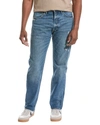 Vince Loose Fit Vintage Blue Wash Jean In Blue