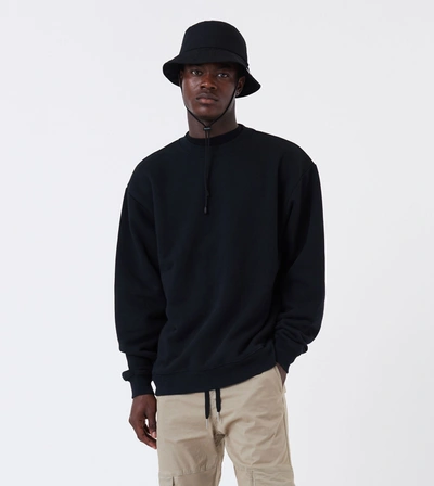 Zanerobe Lowgo Crew Sweat Black