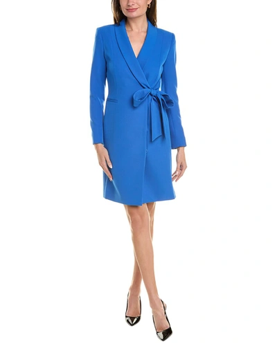 Tahari Asl Blazer Dress In Blue