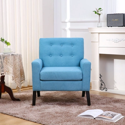 Simplie Fun Fabric Accent Chair For Living Room