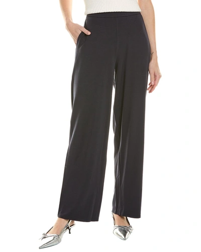 Eileen Fisher Straight Pant In Blue