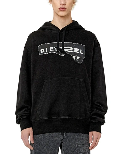 Diesel Macs Hoodie In Black