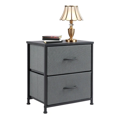 Simplie Fun Drawers Dresser Chest Of Drawers In Gray