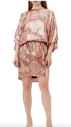 Trina Turk Manhattan Dress In Ruqa Red In Multi
