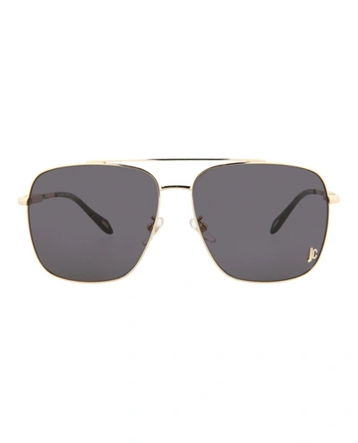 Just Cavalli Aviator-frame Metal Sunglasses In Multi
