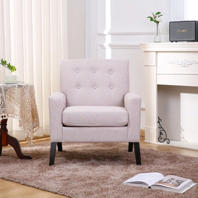 Simplie Fun Fabric Accent Chair For Living Room