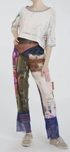 Ipng Let's Go Luggage Illusion Sweatpants In Multi In Multi