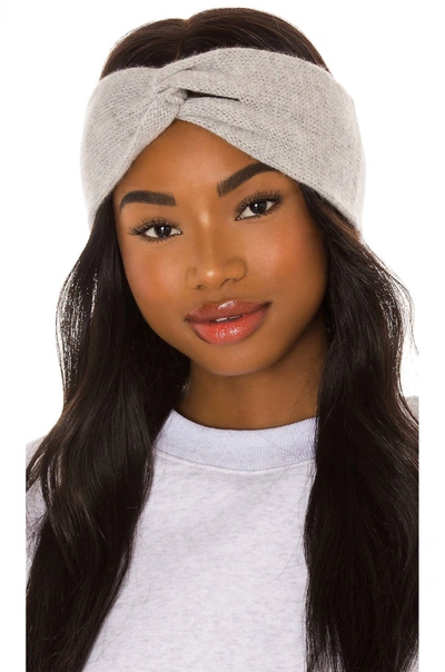 Hat Attack Cashmere Headband In Grey