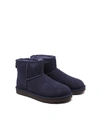 Ugg Classic Ultra-mini Ankle Boot In Eve Blue, Women's At Urban Outfitters In Multi