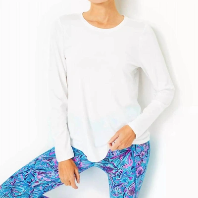 Lilly Pulitzer Upf 50+ Luxletic Westley Long Sleeve Tee In Multi