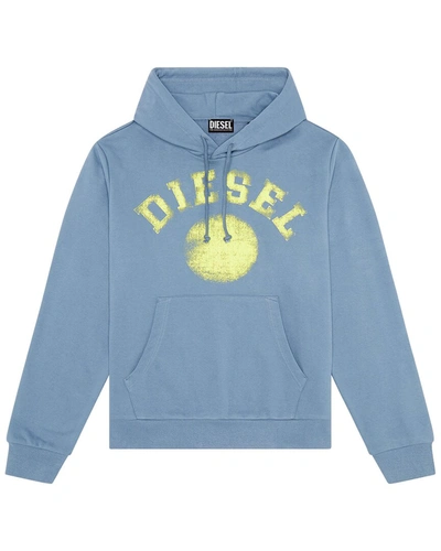 Diesel Ginn Hoodie In Blue