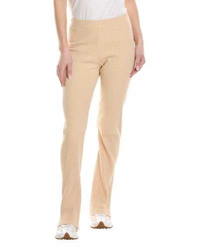 Valentina Shah Patricia Knit Pant In Beige