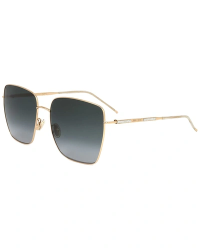Jimmy Choo Women's Dahla 59mm Sunglasses In Gold