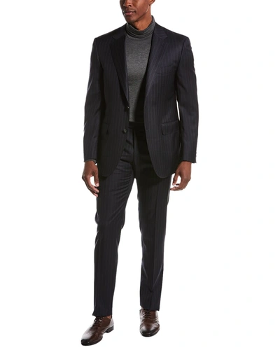 Canali 2pc Wool Suit In Multi