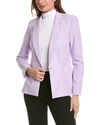 Shop Nanette Lepore Nolita Blazer In Purple