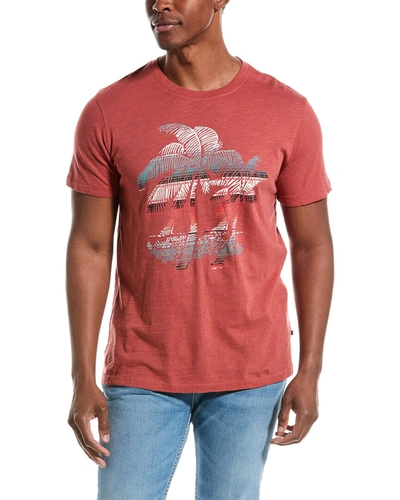 Sol Angeles Breezway Palms T-shirt In Red