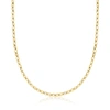 Ross-simons Italian 5mm 14kt Yellow Gold Cable-chain Necklace In Gold