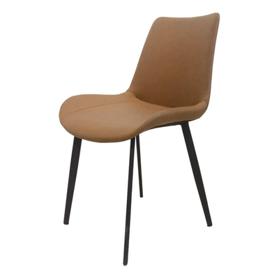 Simplie Fun Brown Pu Leather Dining Chair