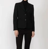 Seventy Wool Blend Jacket In Black In Black