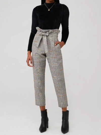 Amanda Uprichard Tessi Pants In Brown Multi