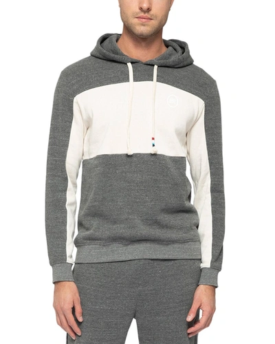 Sol Angeles Coloblock Tier Hoodie In Grey