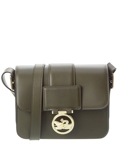 Longchamp Crossbody Bag S Box-trot In Khaki