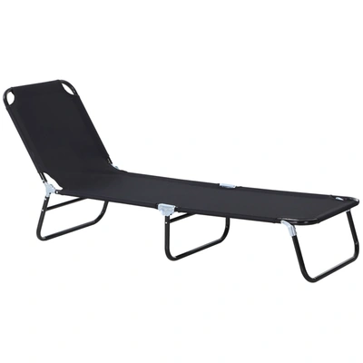 Simplie Fun Folding Chaise Lounge Pool Chairs