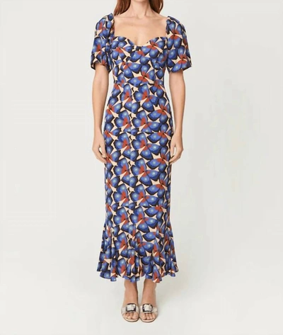 Rhode Women's Ramona Butterfly-print Midi-dress In Multi