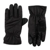 Isotoner Men's Insulated Pieced Gloves In Black In Black
