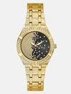 Guess Factory Gold-tone Analog Watch In Multi