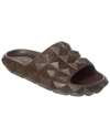 Valentino Leather Sandal In Brown