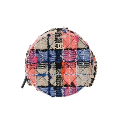 Pre-owned Chanel - Tweed Shoulder Bag () In Multi