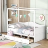 SIMPLIE FUN TWIN SIZE CANOPY DAY BED